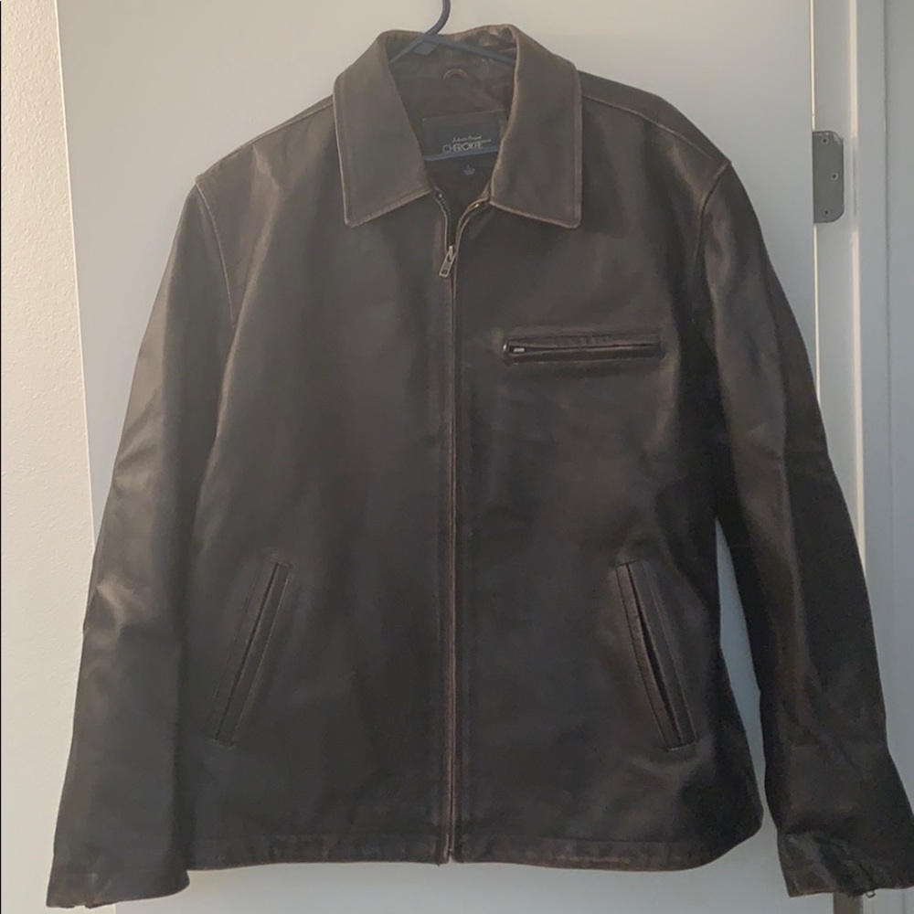 Men’s Cherokee authentic leather jacket